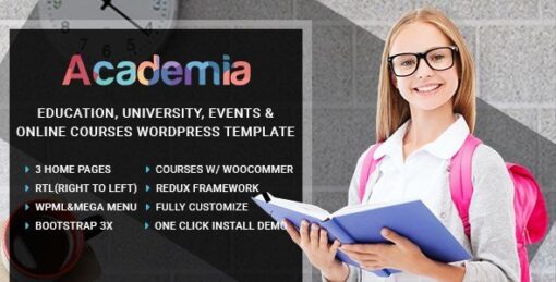 Academia Education Center WordPress Theme