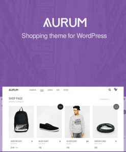 Aurum Minimalist Shopping Theme