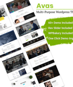 Avas Theme GPL Multi-Purpose Elementor WordPress Websites