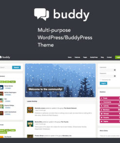 Buddy Simple WordPress BuddyPress Theme