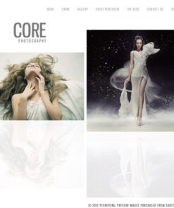 Core Minimalist Photography Portfolio