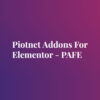 Piotnet Addons For Elementor Pro Plugin