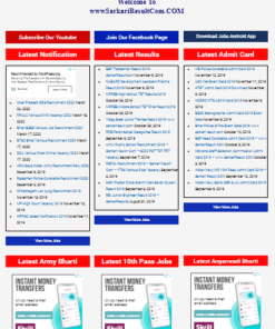 Sarkari Result WordPress Theme Plugins and Template Bundle