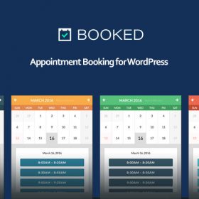 Booked Appointment Booking for WordPress