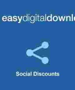 Easy Digital Downloads Social Discounts Addon GPL