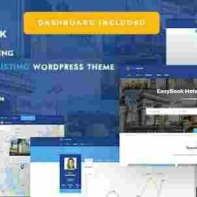 EasyBook Theme GPL Hotel Booking, Directory & Listing WordPress Theme