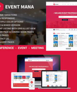 Event Management WordPress Theme