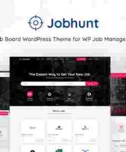 Jobhunt Job Board WordPress theme for WP Job Manager