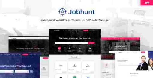Jobhunt Job Board WordPress theme for WP Job Manager
