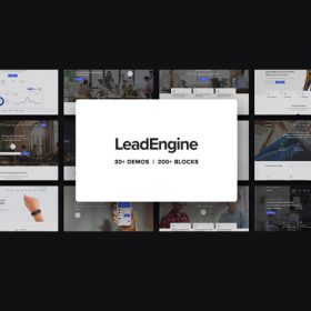 LeadEngine Multi-Purpose WordPress Theme with Page Builder