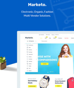 Marketo eCommerce Multivendor Market Woocommerce WordPress Theme GPL Themes