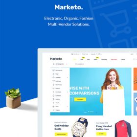 Marketo eCommerce Multivendor Market Woocommerce WordPress Theme GPL Themes