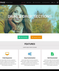 MyThemeShop OnePage WordPress Theme