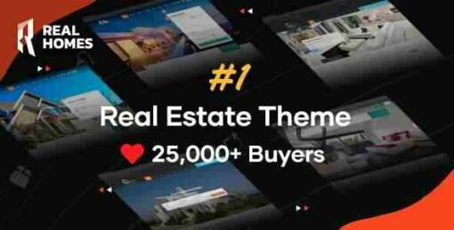 RealHomes Theme GPL Estate Sale and Rental WordPress Websites
