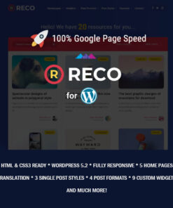 Reco Minimal Theme for Freebies