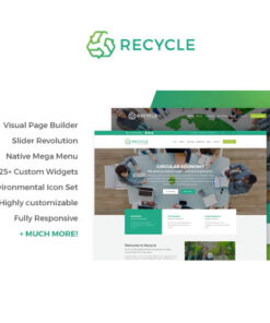Recycle Environmental & Green Business WordPress Theme
