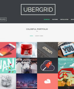UberGrid responsive grid builder for WordPress