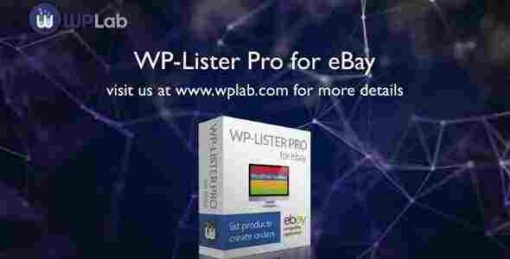 WP-Lister Pro for eBay by WP Lab