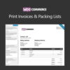WooCommerce Print Invoices & Packing Lists