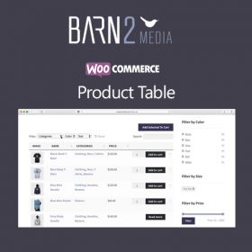 Products Update 2 1 WooCommerce Product Table