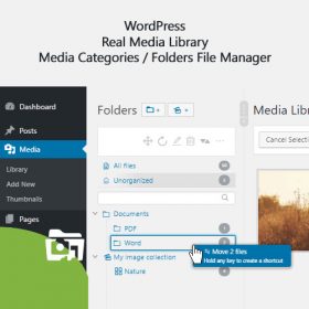 Products Update 2 16 WordPress Real Media Library Media Categories Folders File Manager