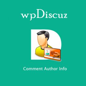 Products Update 2 18 wpDiscuz Comment Author Info