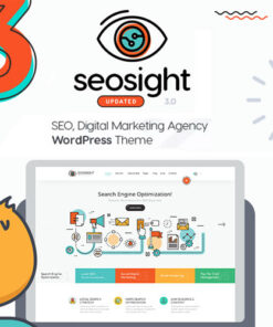 Seosight – SEO, Digital Marketing Agency WP Theme with Shop GPL Theme