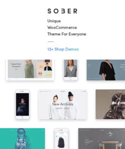 Sober WooCommerce WordPress Theme