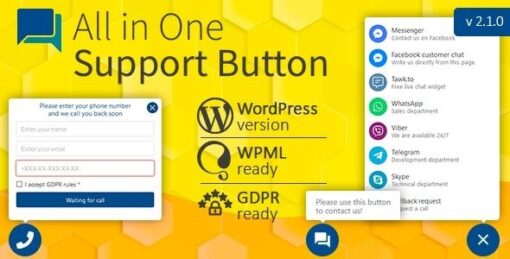 All in One Support Button