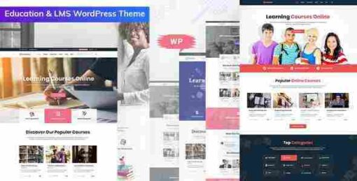 Bookflare A Modern Education & LMS WordPress Theme