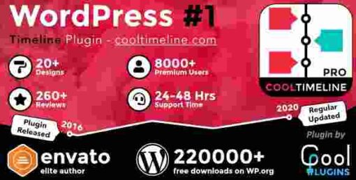Cool Timeline Pro – WordPress Timeline Plugin