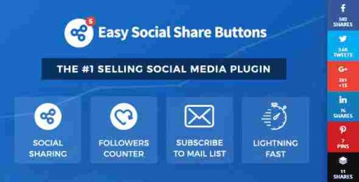 Easy Social Share Buttons for WordPress
