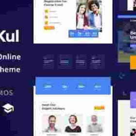 Edukul Theme GPL Online Courses WordPress Websites