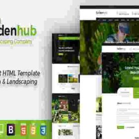 Garden HUB – Gardening, Lawn & Landscaping WordPress Theme GPL