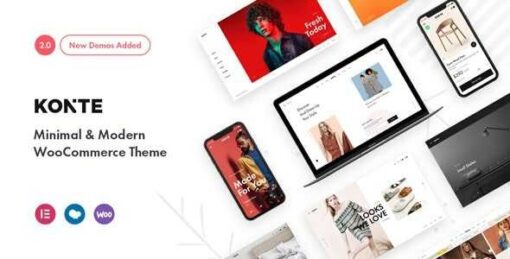 Konte – Minimal & Modern Theme