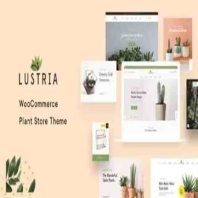 Lustria MultiPurpose Plant Store WordPress Theme