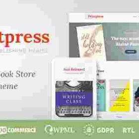 Products Update 2 9 Printpress Theme GPL Book Publishing WordPress Theme