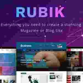Rubik – A Perfect Theme for Blog Magazine Website