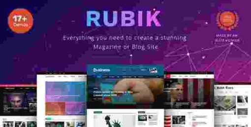 Rubik – A Perfect Theme for Blog Magazine Website