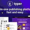 Typer – Amazing Blog and Multi Author Publishing Theme 2 Typer Theme GPL Amazing Blog and Multi Author Publishing Theme