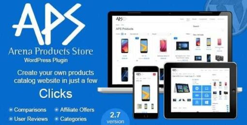 Arena Products Store WordPress GPL Plugin