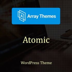 Products Update 2 6 Array Themes Atomic WordPress Theme