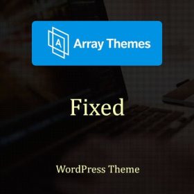 Products Update 2 9 Array Themes Fixed WordPress Theme