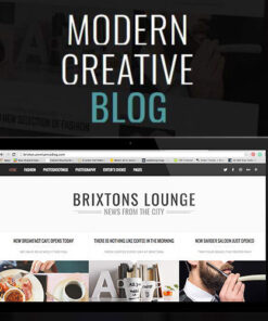 Brixton Blog – A Responsive WordPress Blog Theme