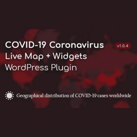 COVID-19 Coronavirus – Live Map & Widgets for WordPress