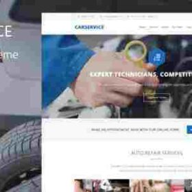 Car Service – Mechanic Auto Shop WordPress Theme