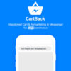 CartBack – WooCommerce Abandoned Cart & Remarketing in Facebook Messenger