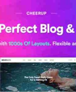 CheerUp Blog Magazine – WordPress Blog Theme