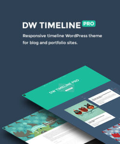 DW Timeline Pro – Reponsive Timeline WordPress Theme