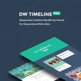 DW Timeline Pro – Reponsive Timeline WordPress Theme